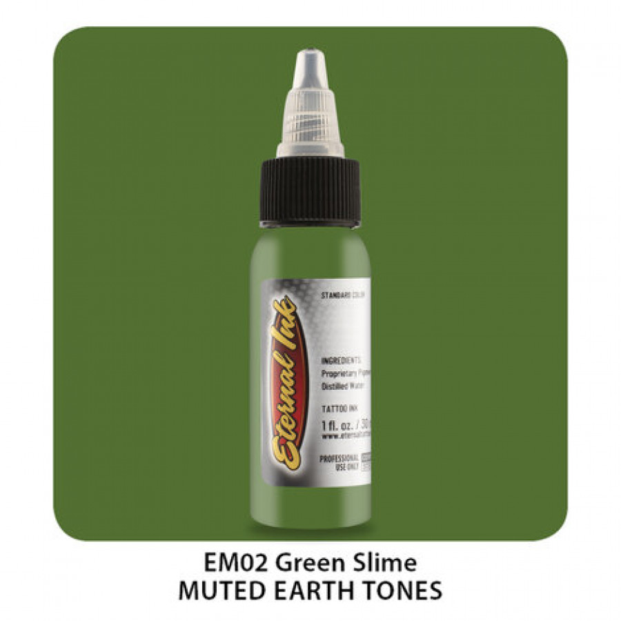 Тату краска Eternal Green Slime