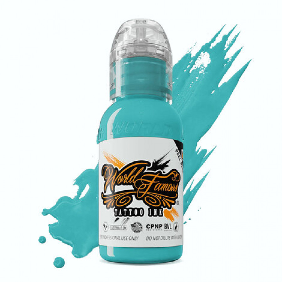 Краска World Famous Tattoo Ink Barrier Reef Blue
