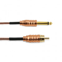 Клип-корд для тату машинки Unistar RCA Titan 2м Gold